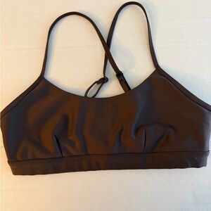 Alo sports bra Airlift size M espresso